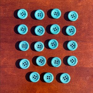 Never used buttons, 19